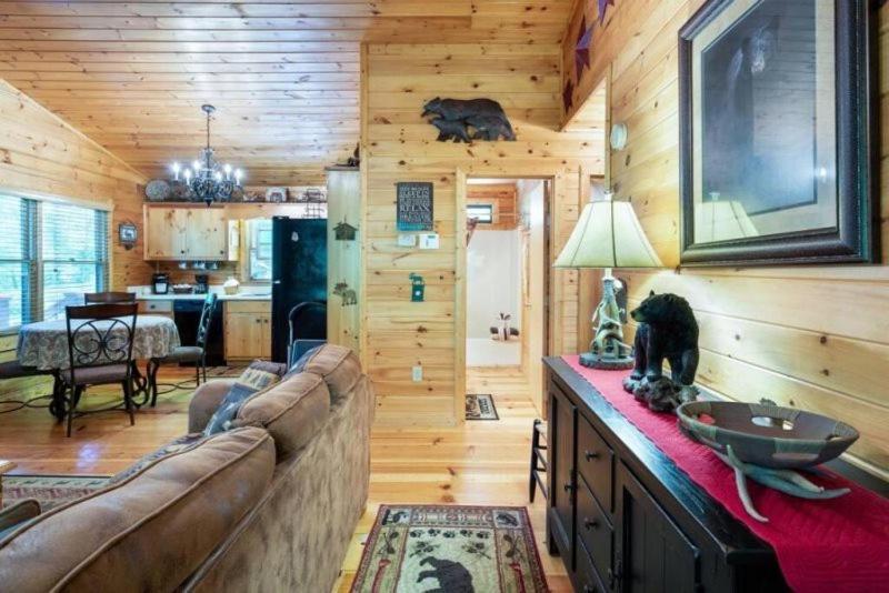 Vila Mountain Spirit Cabin - Fireplace And Hot Tub Blue Ridge Exteriér fotografie