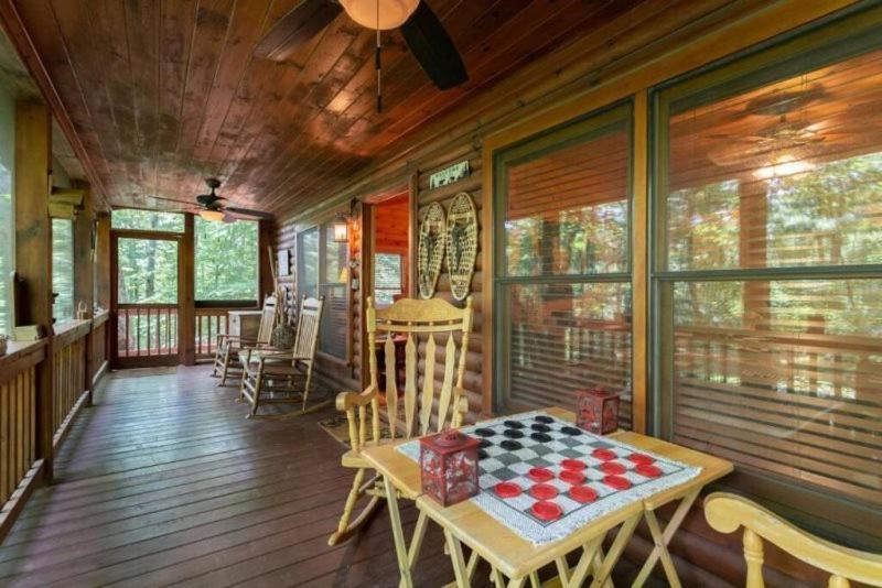 Vila Mountain Spirit Cabin - Fireplace And Hot Tub Blue Ridge Exteriér fotografie