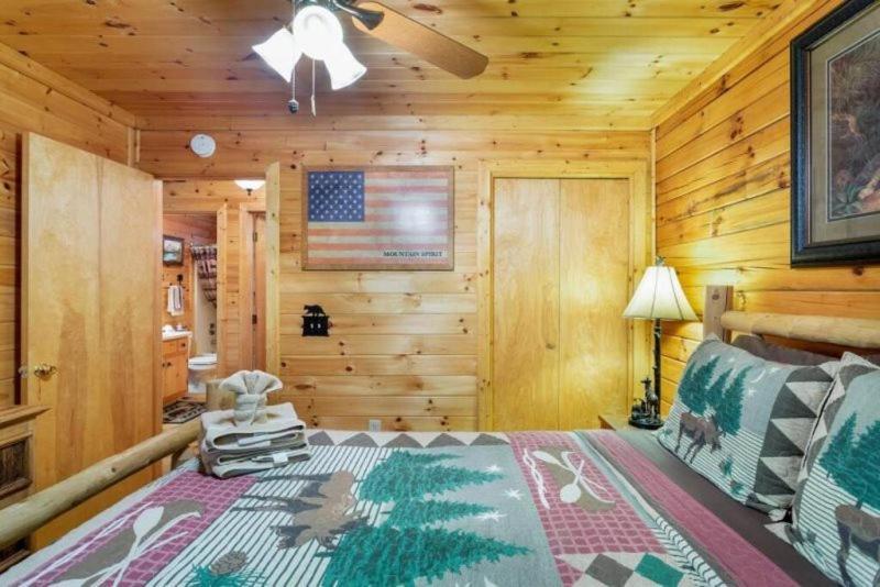 Vila Mountain Spirit Cabin - Fireplace And Hot Tub Blue Ridge Exteriér fotografie