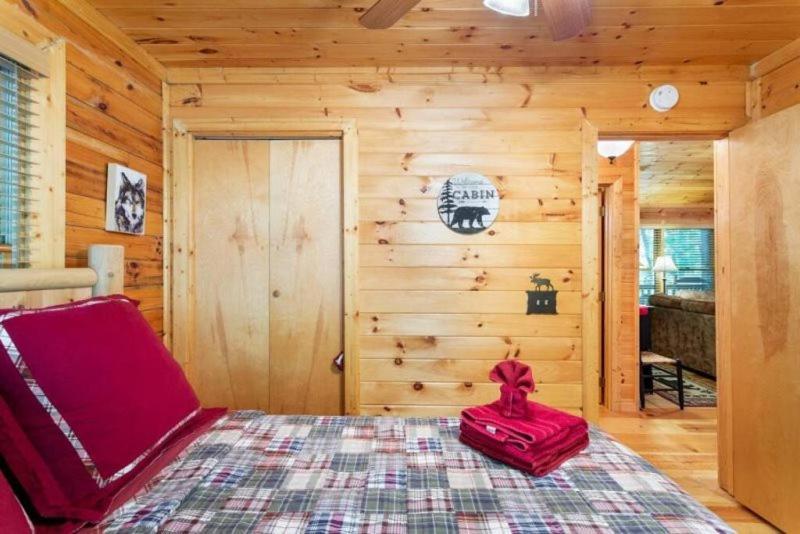Vila Mountain Spirit Cabin - Fireplace And Hot Tub Blue Ridge Exteriér fotografie